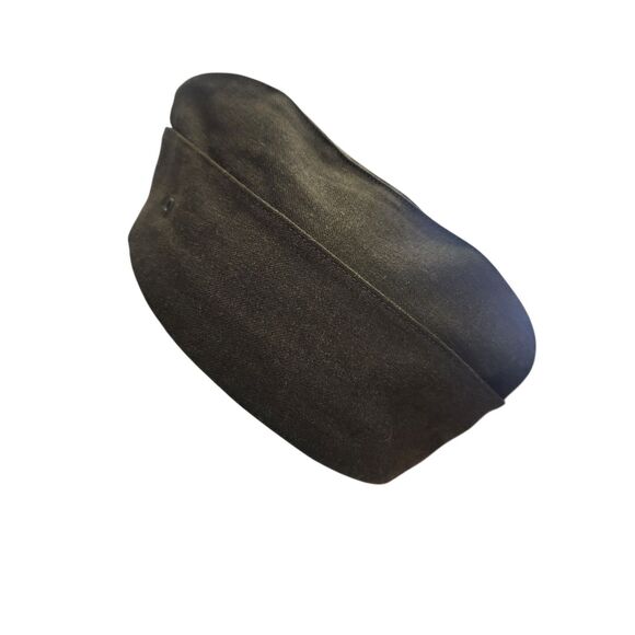 VTG 1987 USMC Mans Wool Serge Garrison Cap Green (#2234) Sz 6 7/8-Cold War - Picture 4 of 6